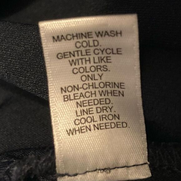 Cest.1946 Women’s Classic Stretch Lace Contemporary Capri Pants Black Size 10 - Picture 7 of 8